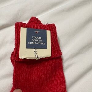 Universal Thread Red Touchscreen Compatible Mittens